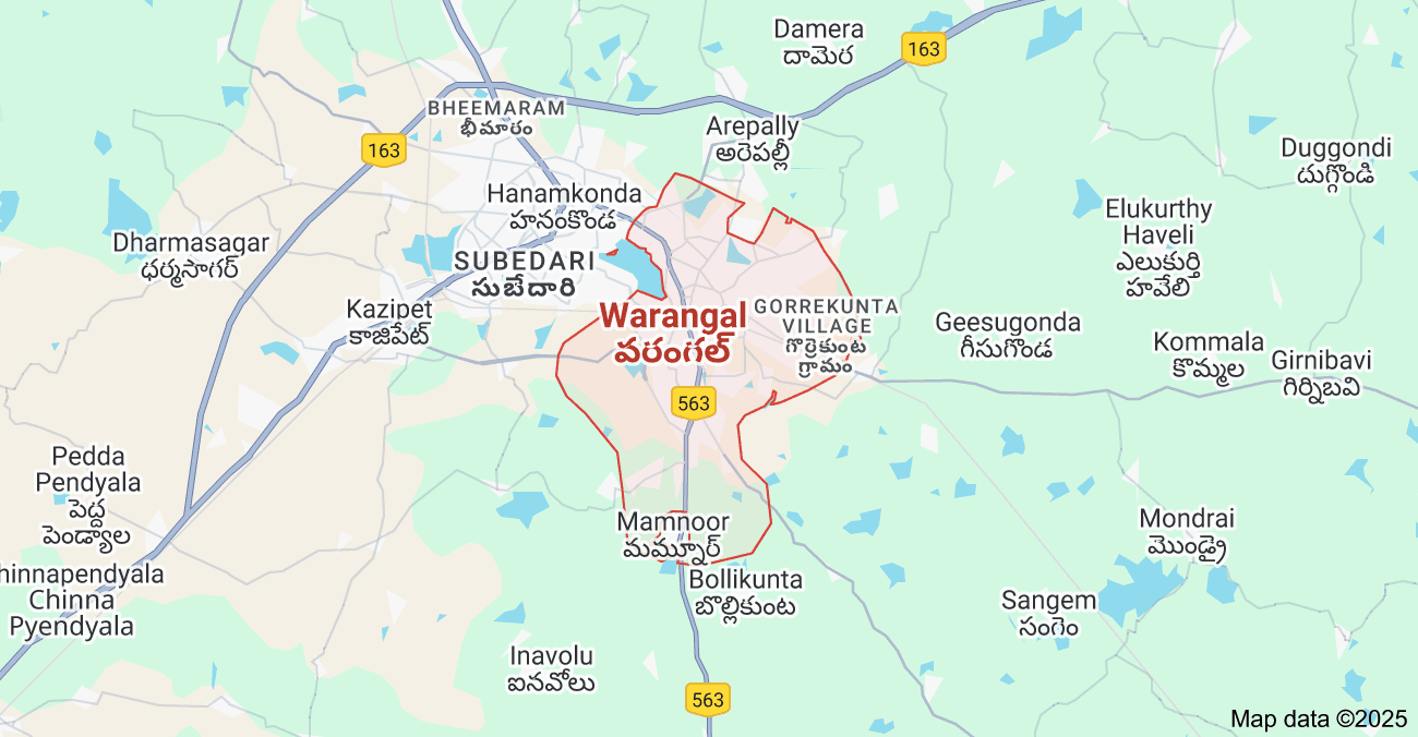 Map of Warangal office location